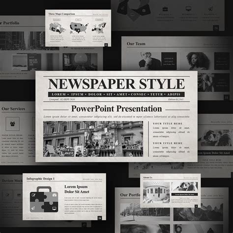 NEWSPAPER Template for PowerPoint and Google Slides